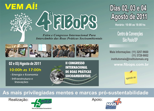 4 FIBoPS  Feira Pro-Sustentabilidade